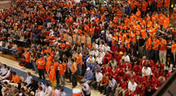 Crowd with Badgers
